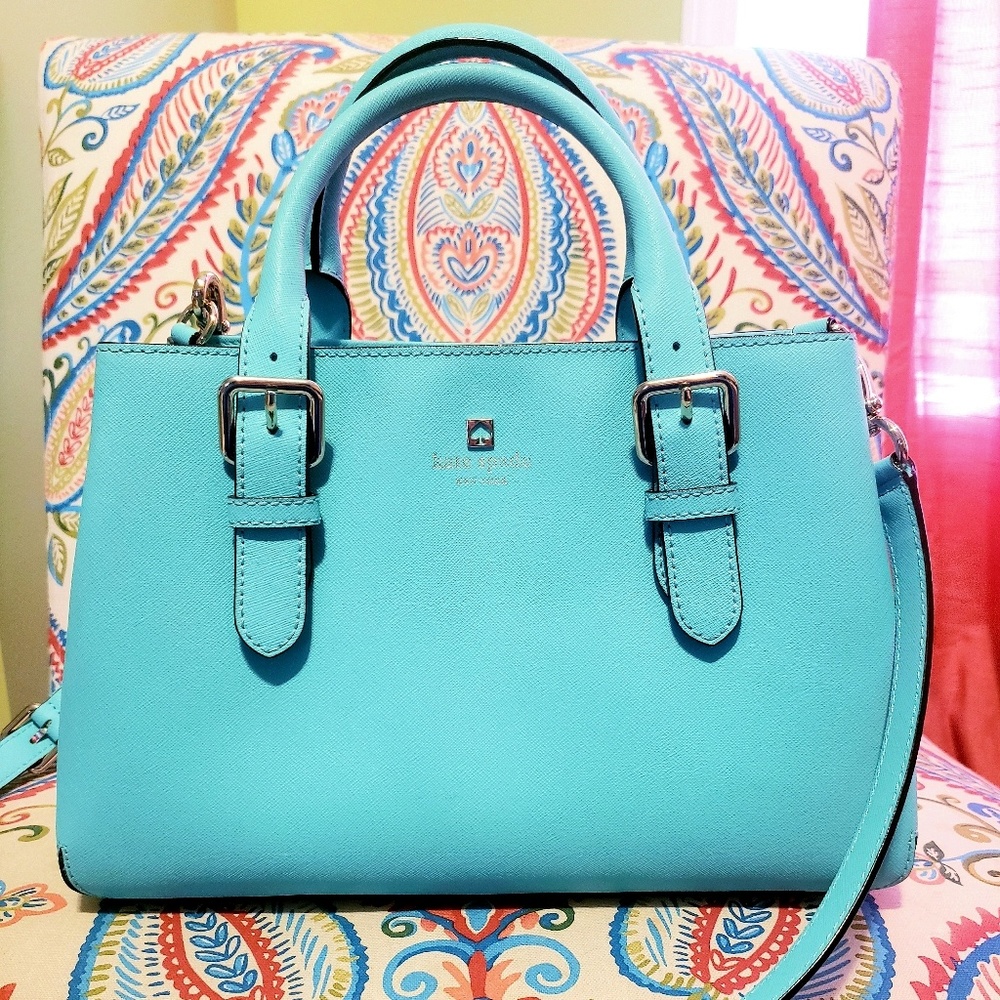 Authentic Kate Spade Handbag w/ Crossbody Strap - Picture 2 of 8